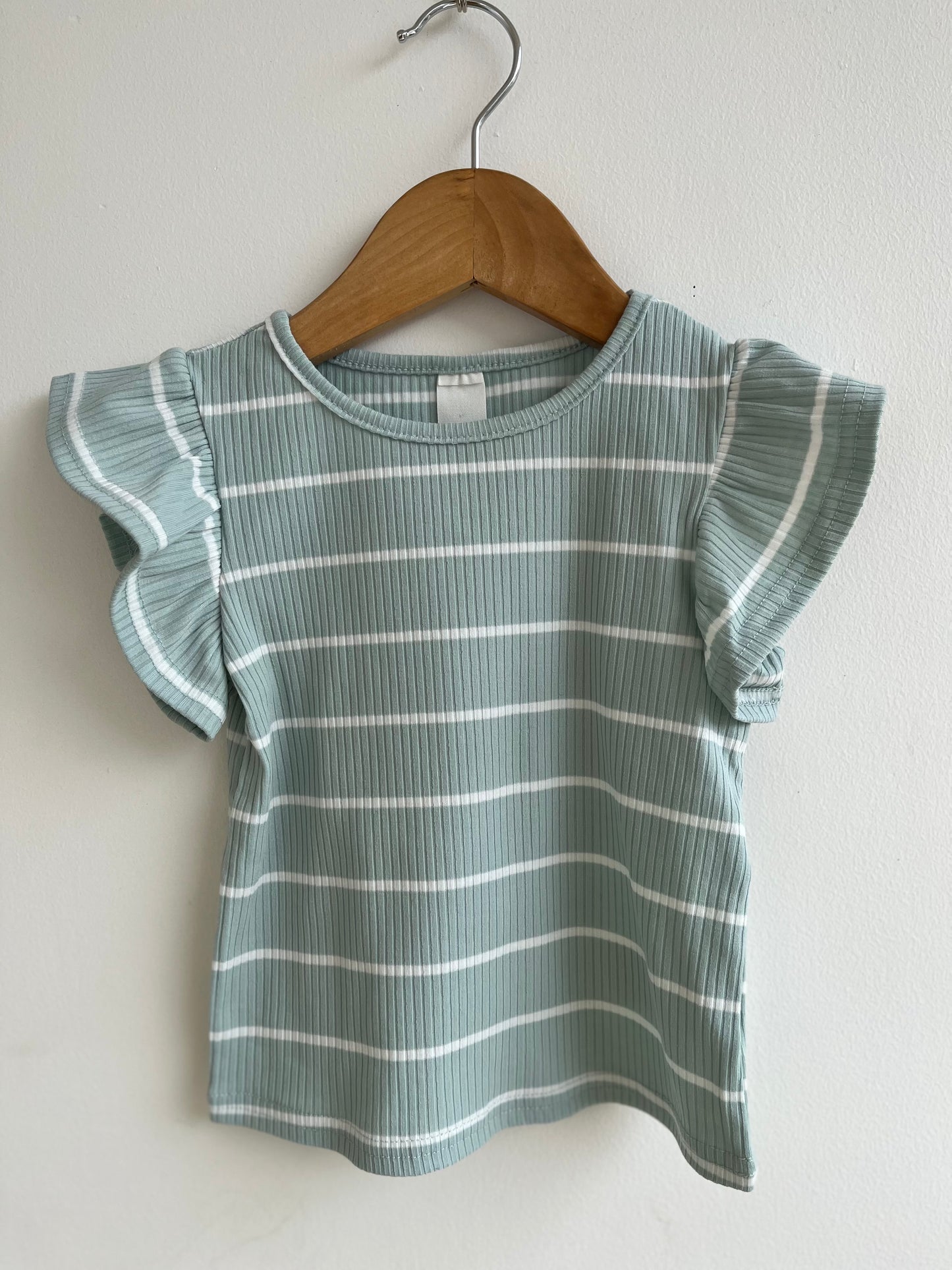 Knitted striped top