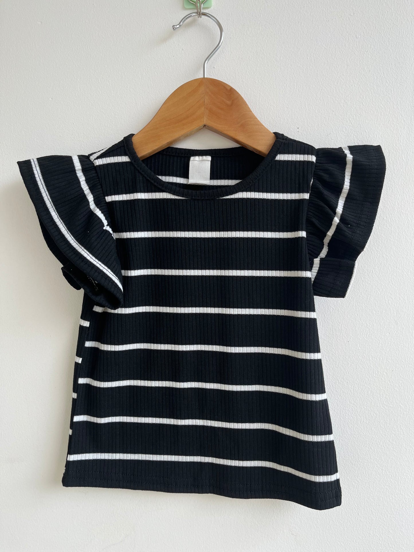 Knitted striped top