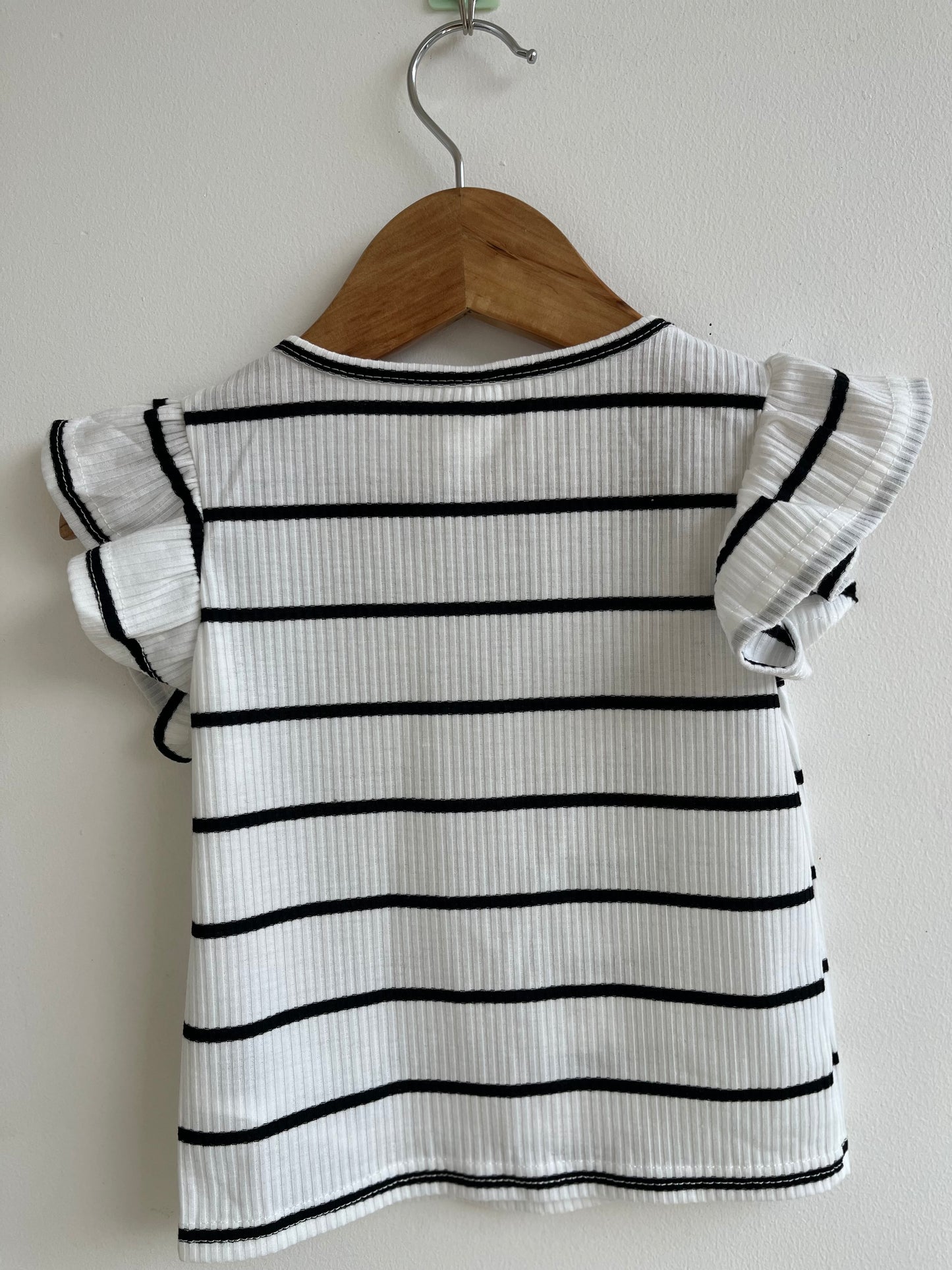 Knitted striped top