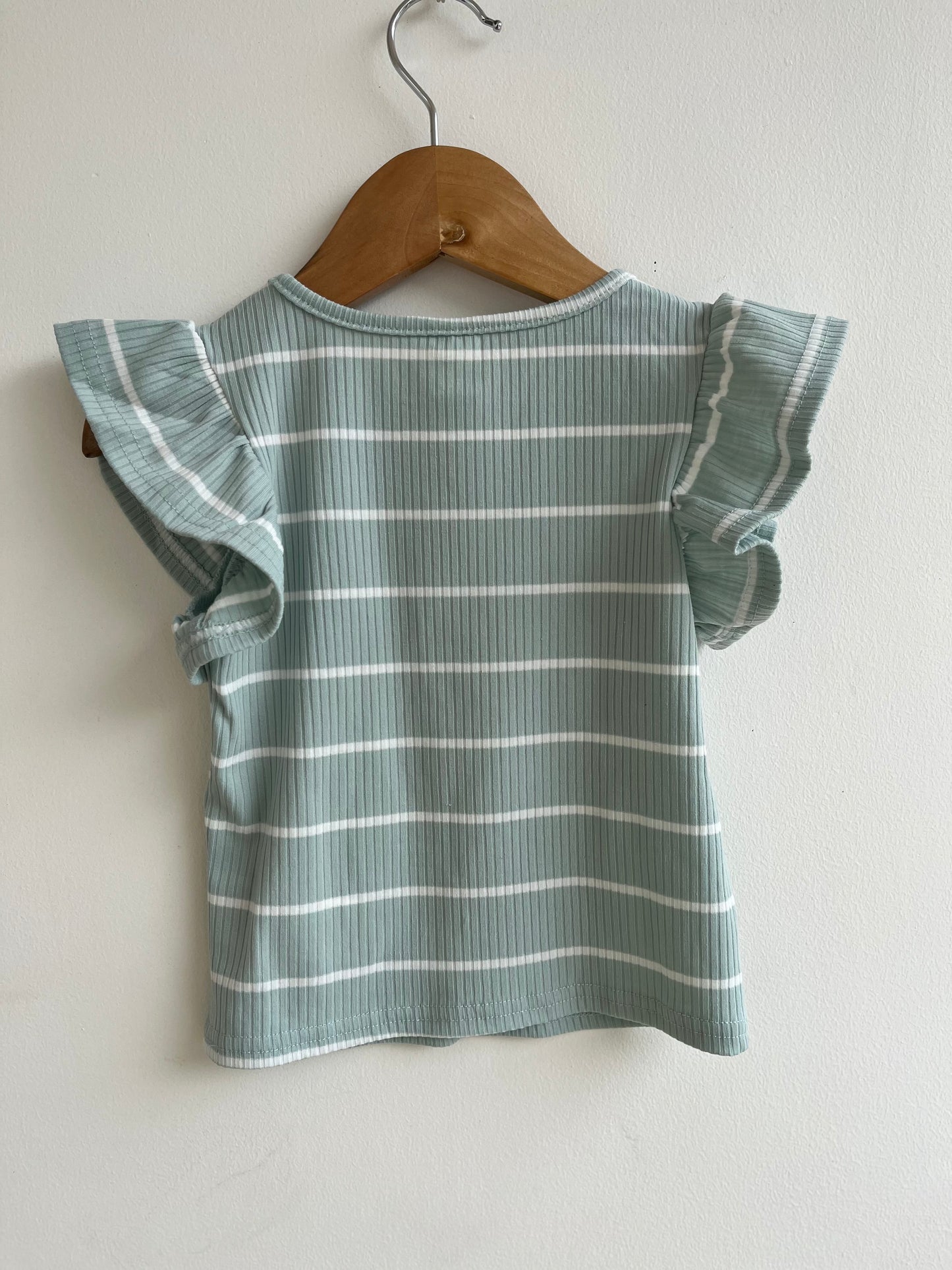 Knitted striped top