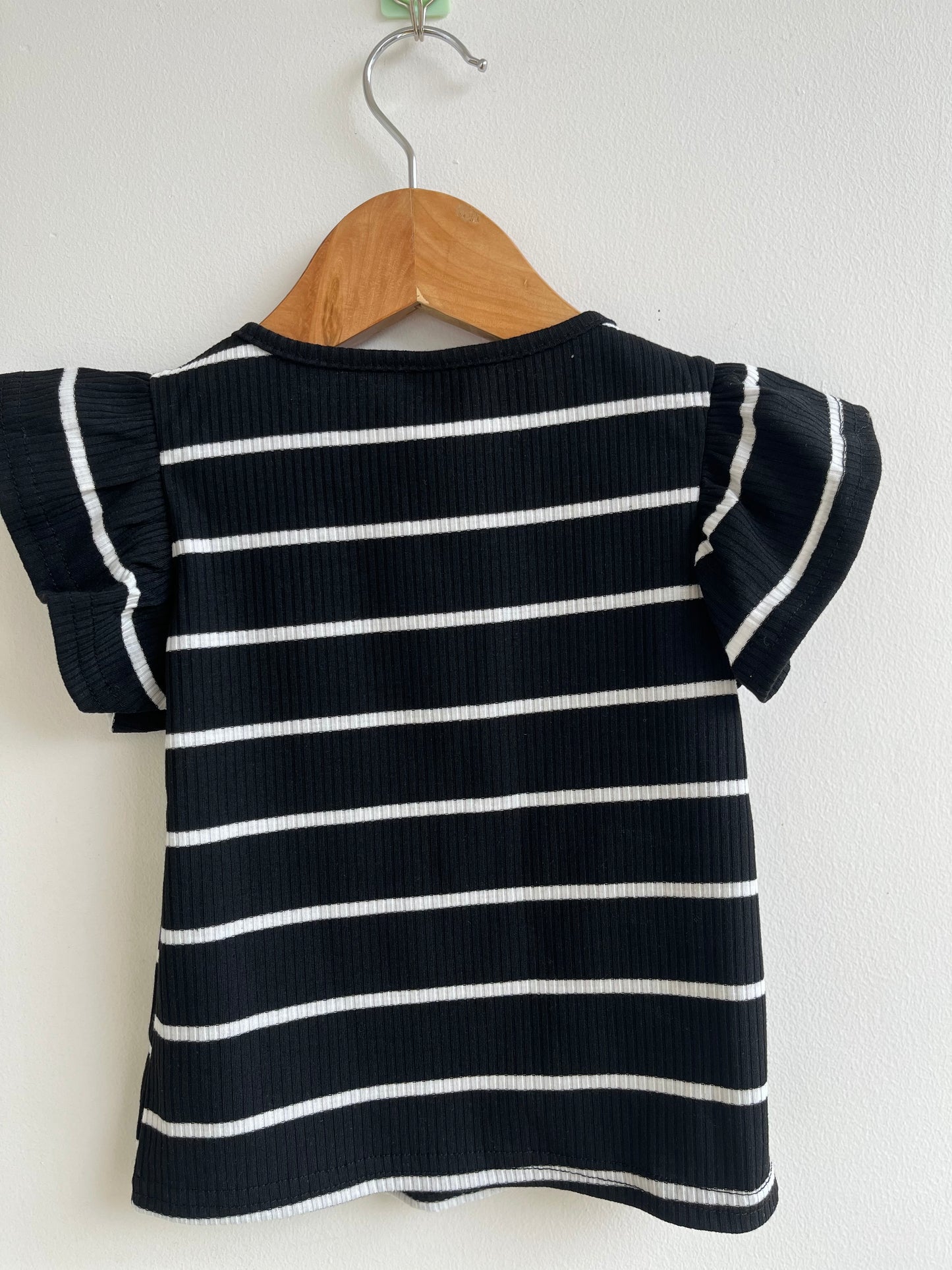 Knitted striped top
