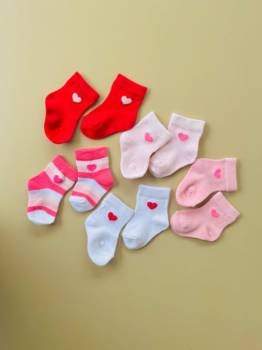 Heart socks