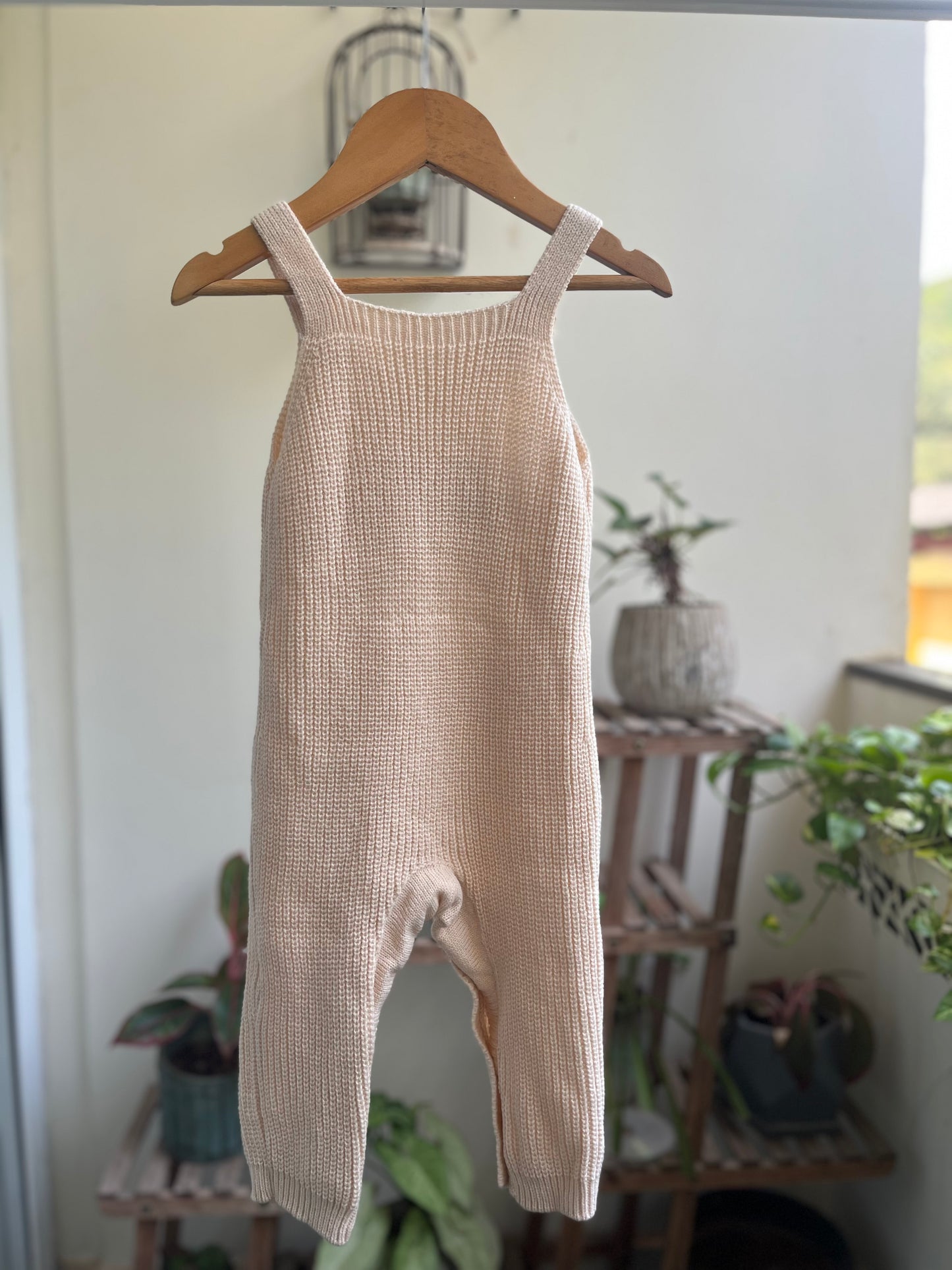 One knitted romper