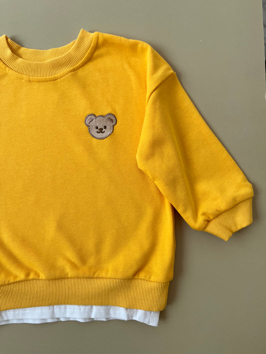 Beary sweatshirt set